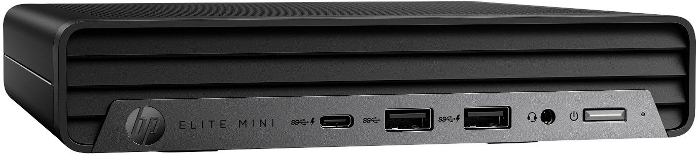 Неттоп HP Elite 800 G9 Mini i5 14500 (2.6) 16Gb SSD512Gb UHDG 770 FreeDOS GbitEth WiFi BT 120W kb мышь клавиатура черный (C7GG7AT)
