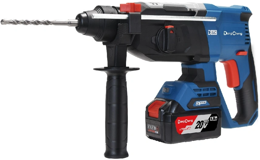 Перфоратор DongCheng DCZC02-26 патрон:SDS-plus уд.:3.1Дж аккум. (кейс в комплекте)
