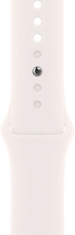 Смарт-часы Apple Watch Series 11 A3333 46мм OLED корп.розовое золото Sport Band рем.белый разм.брасл.:160-210мм (MEV74LW/A)