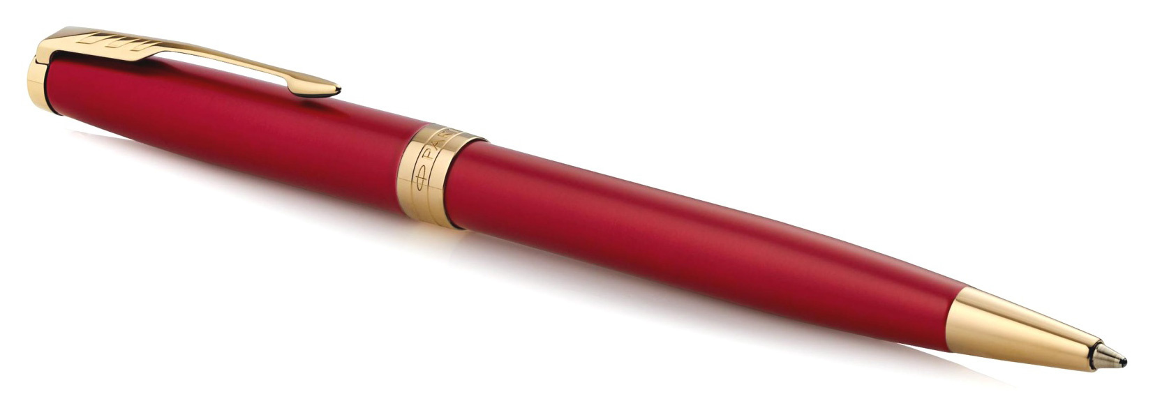 Ручка шариков. Parker Sonnet Core K539 (CW1931476) LaqRed GT M черн. черн. подар.кор.