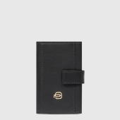 Чехол для кредитных карт Piquadro Lyra PP5649W92R/MBE коричневый/бежевый натур.кожа