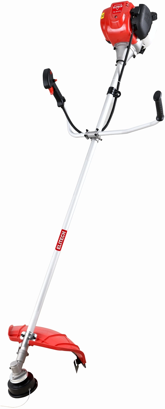 Триммер бензиновый Elitech ТБ 3612T4 (E1602.016.00) 900Вт 1.2л.с. неразбор.штан. реж.эл.:леска/нож