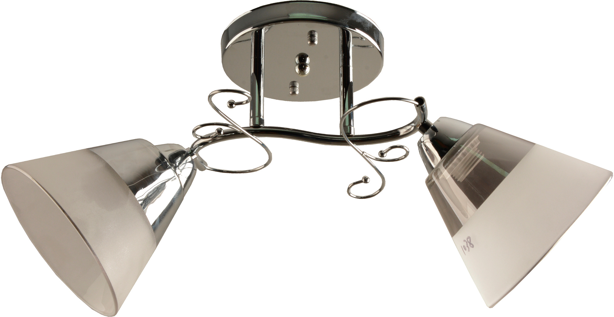 Люстра Hiper H203-2 потолоч. хром/белый