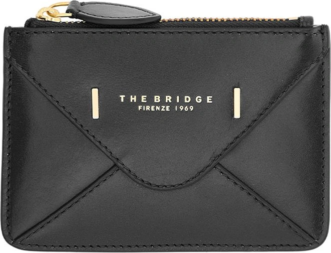 Чехол для кредитных карт The Bridge Frida 01810501/30 черный натур.кожа