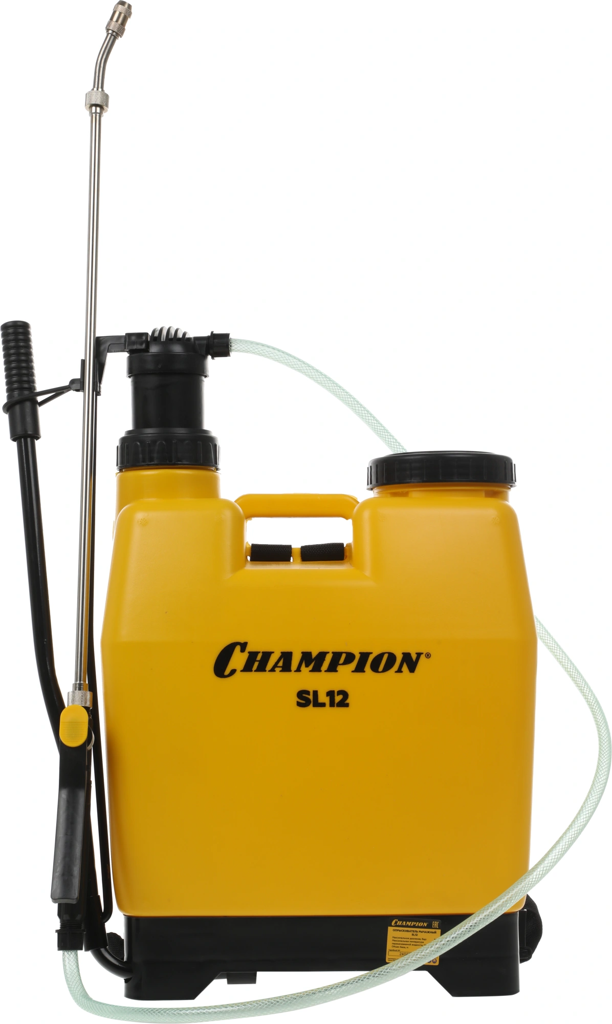 Опрыскиватель Champion SL12 ранц. 12л желтый/черный Опрыскиватель Champion SL12 ранц. 12л желтый/черный