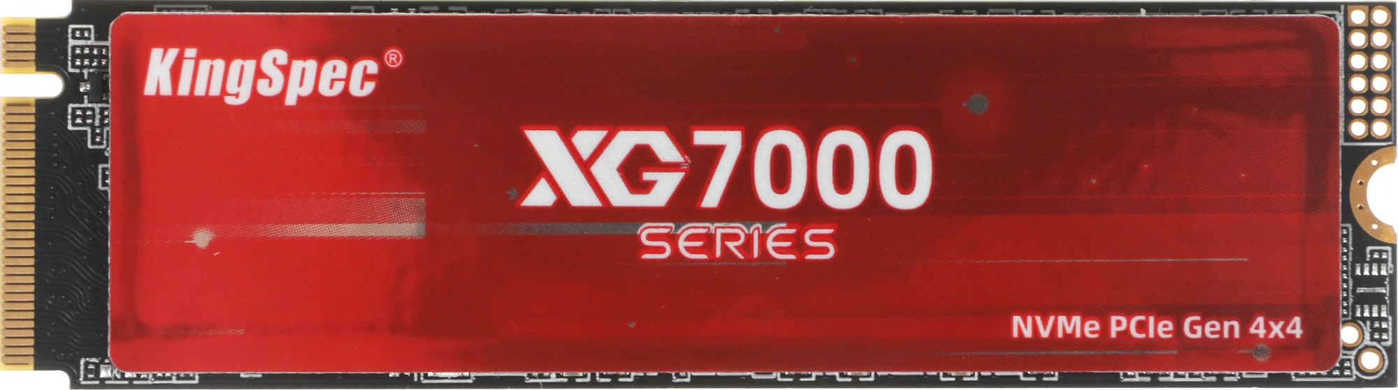 Накопитель SSD Kingspec PCIe 4.0 x4 512GB XG7000-512 XG7000 M.2 2280