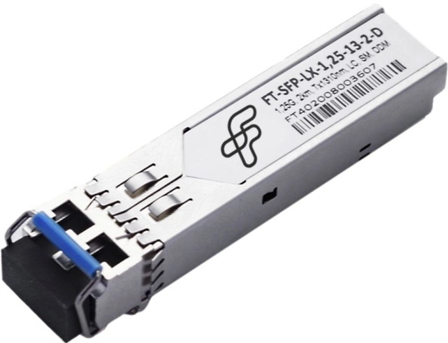 Трансивер Future Technologies FT-SFP-LX-1,25-13-2-D SFP SM 1.25Гбит/с Tx:1310нм Rx:1310нм до 2км