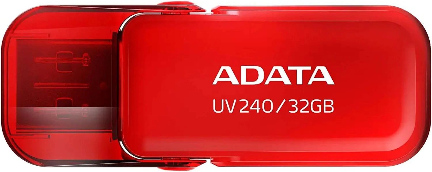 Флеш Диск A-Data 32GB UV240 AUV240-32G-RRD USB2.0 красный