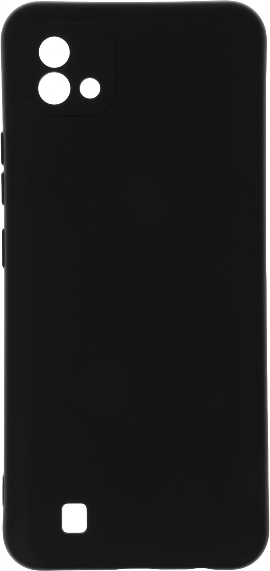 Чехол (клип-кейс) DF для Realme C20/C11 (2021) rmOriginal-10 черный (DF RMORIGINAL-10 (BLACK))