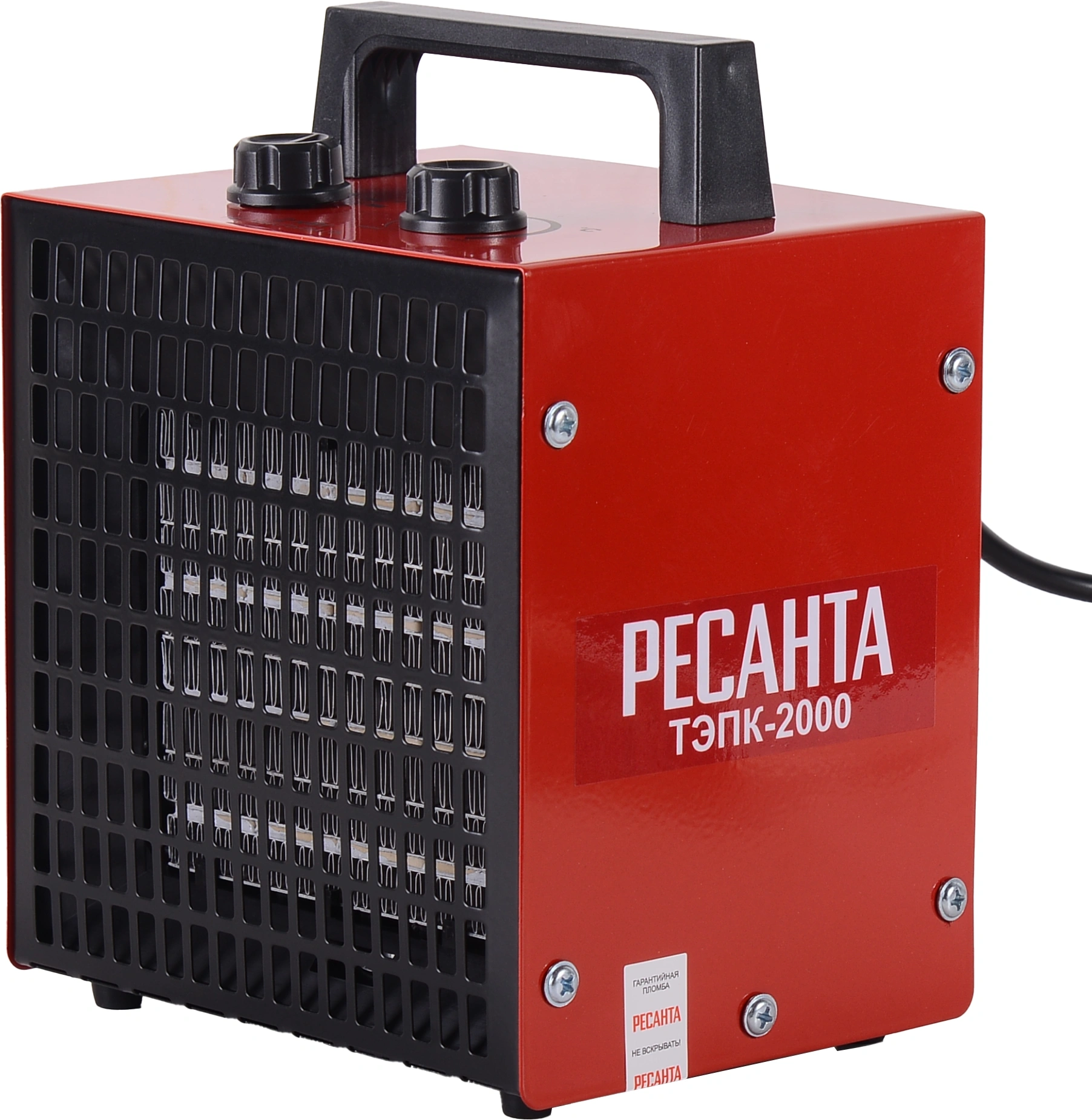 Тепловая пушка электрическая Ресанта ТЭПК-2000 2000Вт красный