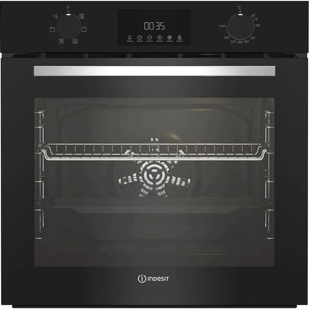 Духовой шкаф Электрический Indesit IFE 3644 BL черный
