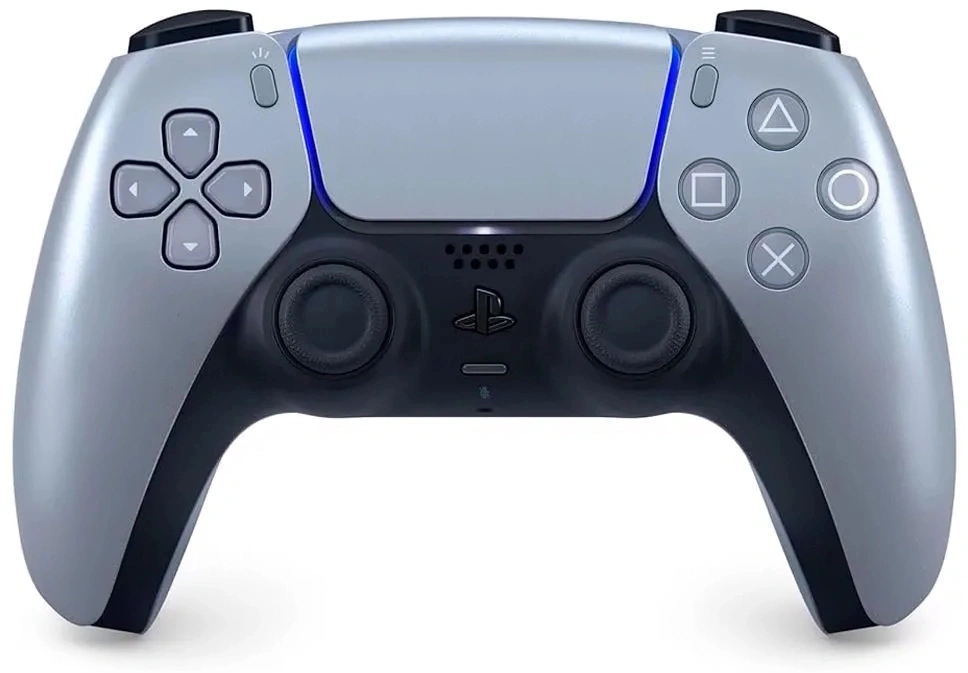 Геймпад Беспроводной PlayStation DualSense серебристый для: PlayStation 5 (CFI-ZCT1W)