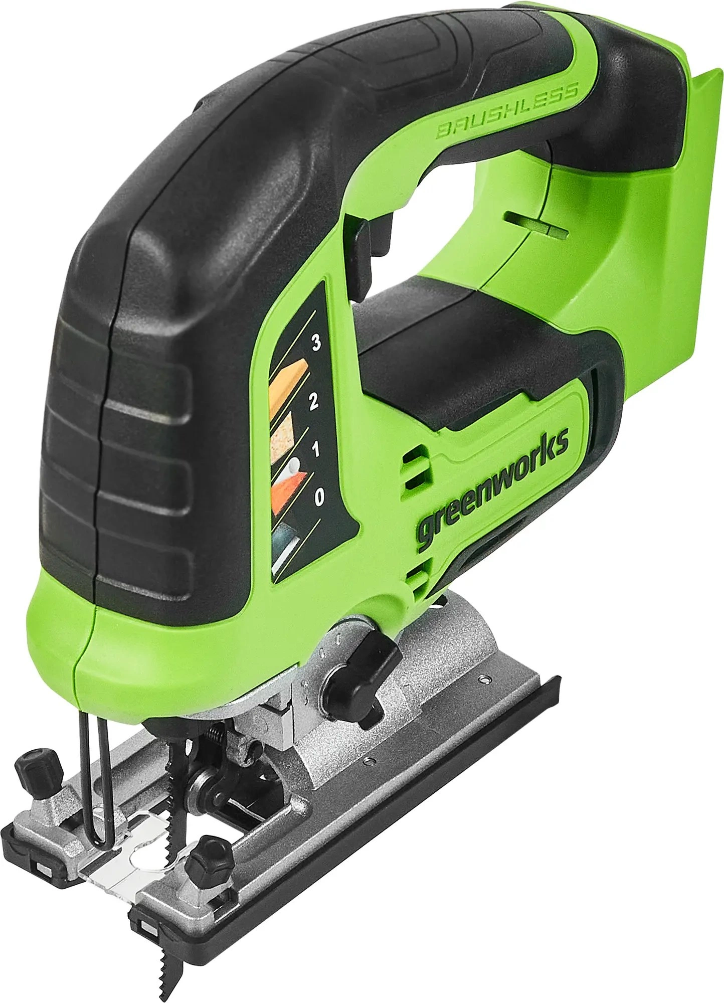 Лобзик Greenworks GD24JS +2пил. 3000ходов/мин от аккумулятора