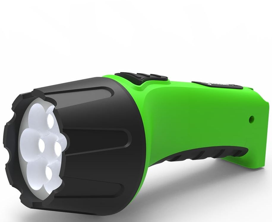 Фонарь ручной Gauss GFL105 черный 7Вт лам.:светодиод. (GF105)