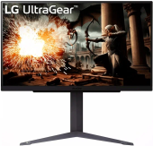 Монитор LG 27" UltraGear 27GS75Q-B черный IPS LED 1ms 16:9 HDMI матовая HAS Piv 1000:1 300cd 178гр/178гр 2560x1440 180Hz DP QHD 6кг