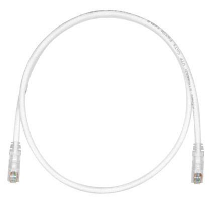 Патч-корд Panduit UTPSP5MY U/UTP RJ-45 вил.-вилка RJ-45 кат.6 5м белый ПВХ