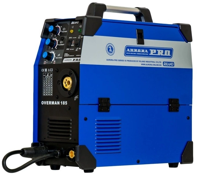 Сварочный аппарат Aurora Pro OVERMAN 185 Mosfet инвертор MIG-MAG/ММА 7кВт