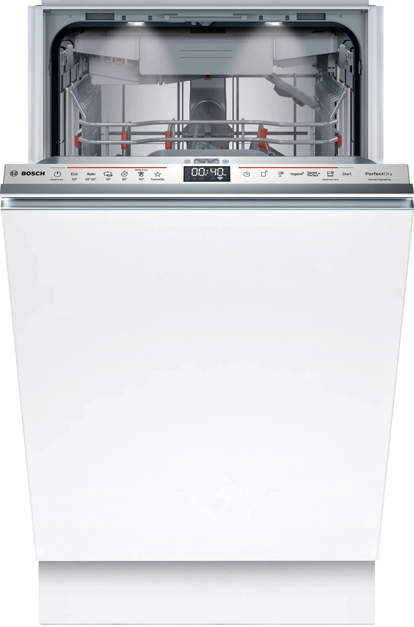 Посудомоечная машина встраив. Bosch Serie 8 SPV8ZMX06Q узкая
