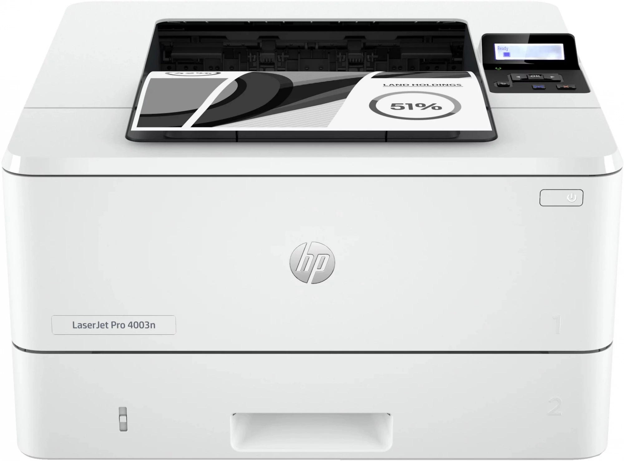 Принтер лазерный HP LaserJet Pro 4003N (2Z611A) A4 белый