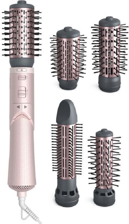 Фен-щетка Philips BHA735/00 1000Вт розовый