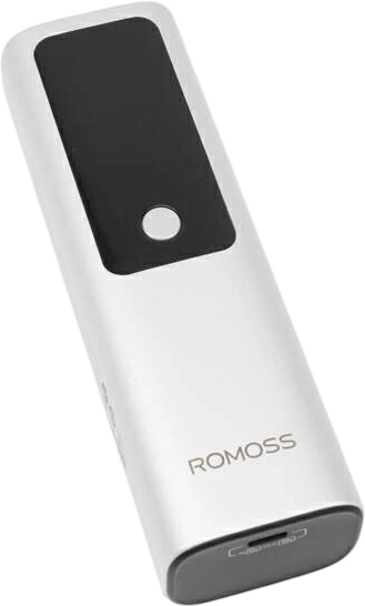 Мобильный аккумулятор Romoss PPU10 10000mAh QC/PD 130W 5A USB-A/USB-C серебристый/черный (6958377523001)