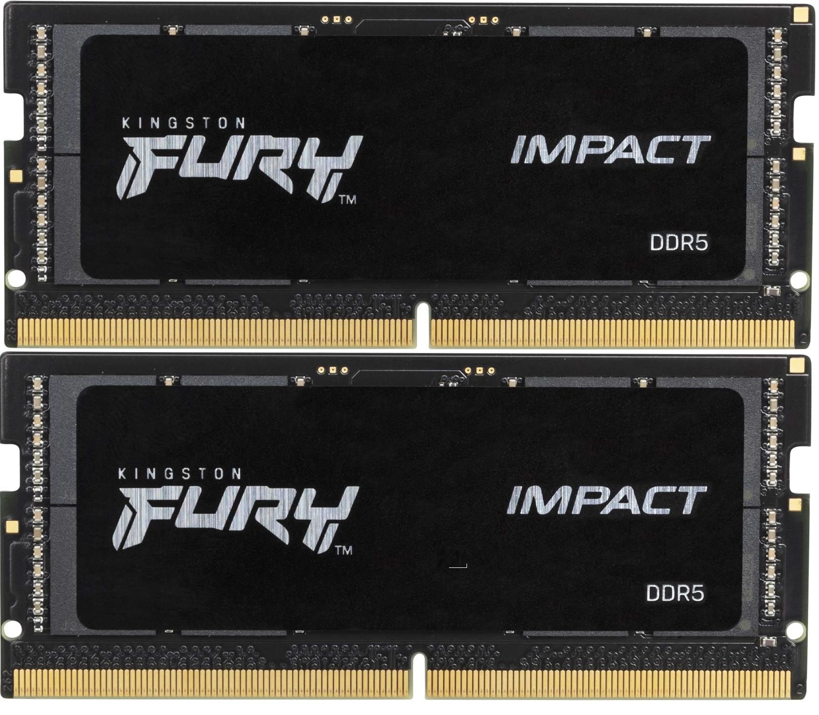 Память DDR5 2x16GB 6400MHz Kingston KF564S38IBK2-32 Fury Impact RTL PC5-51200 CL38 SO-DIMM ECC 262-pin 1.35В kit single rank Ret