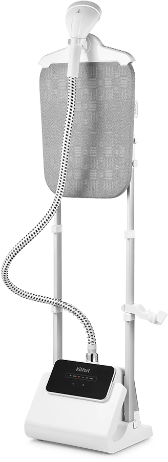 Отпариватель напольный Kitfort КТ-9122 1800Вт белый/серый