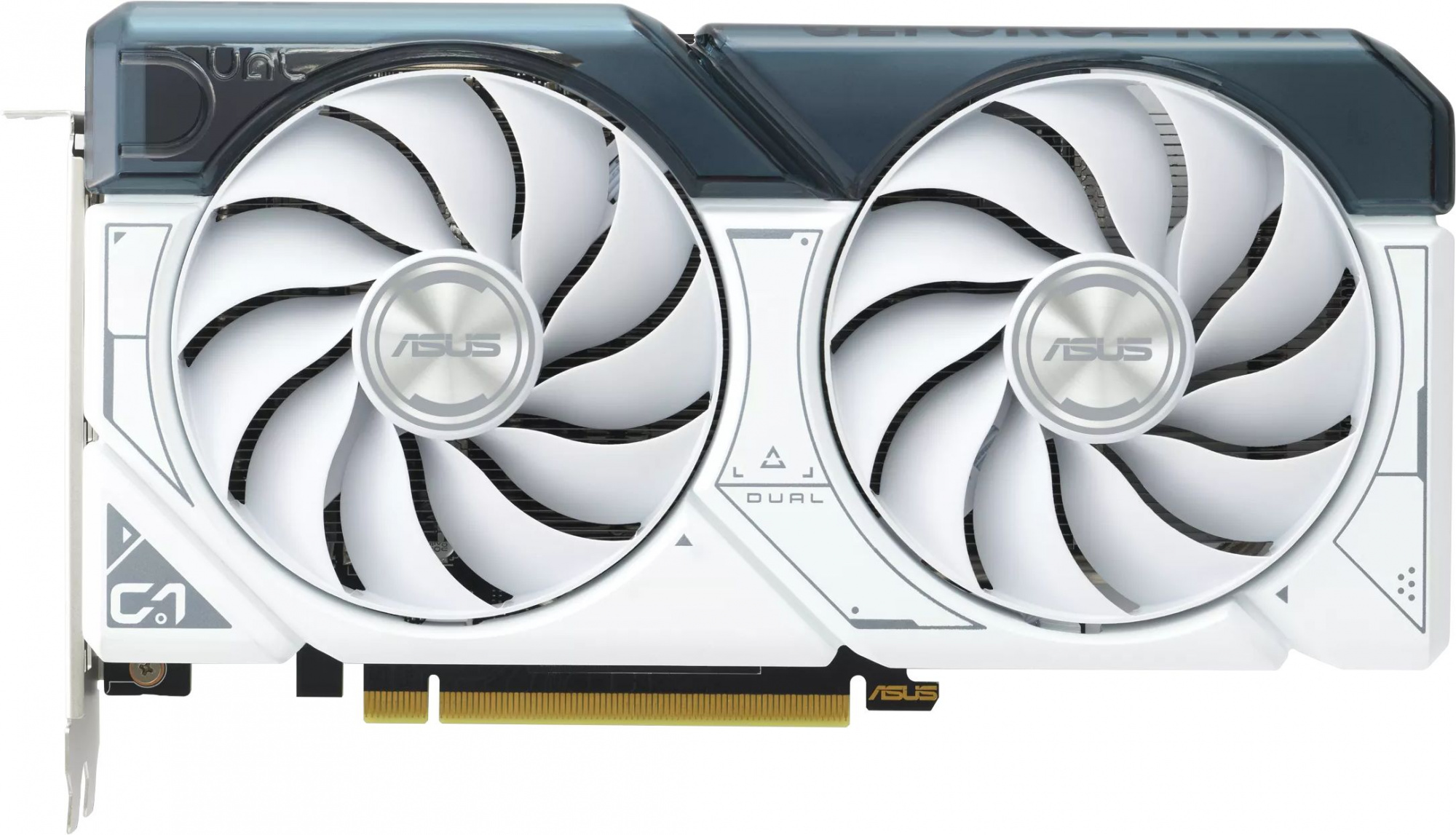 Видеокарта Asus PCI-E 4.0 DUAL-RTX4060TI-O8G-WHITE NVIDIA GeForce RTX 4060TI 8Gb 128bit GDDR6 2565/18000 HDMIx1 DPx3 HDCP Ret