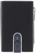 Чехол для кредитных карт Piquadro Modus Special PP5585MOSR/N черный натур.кожа