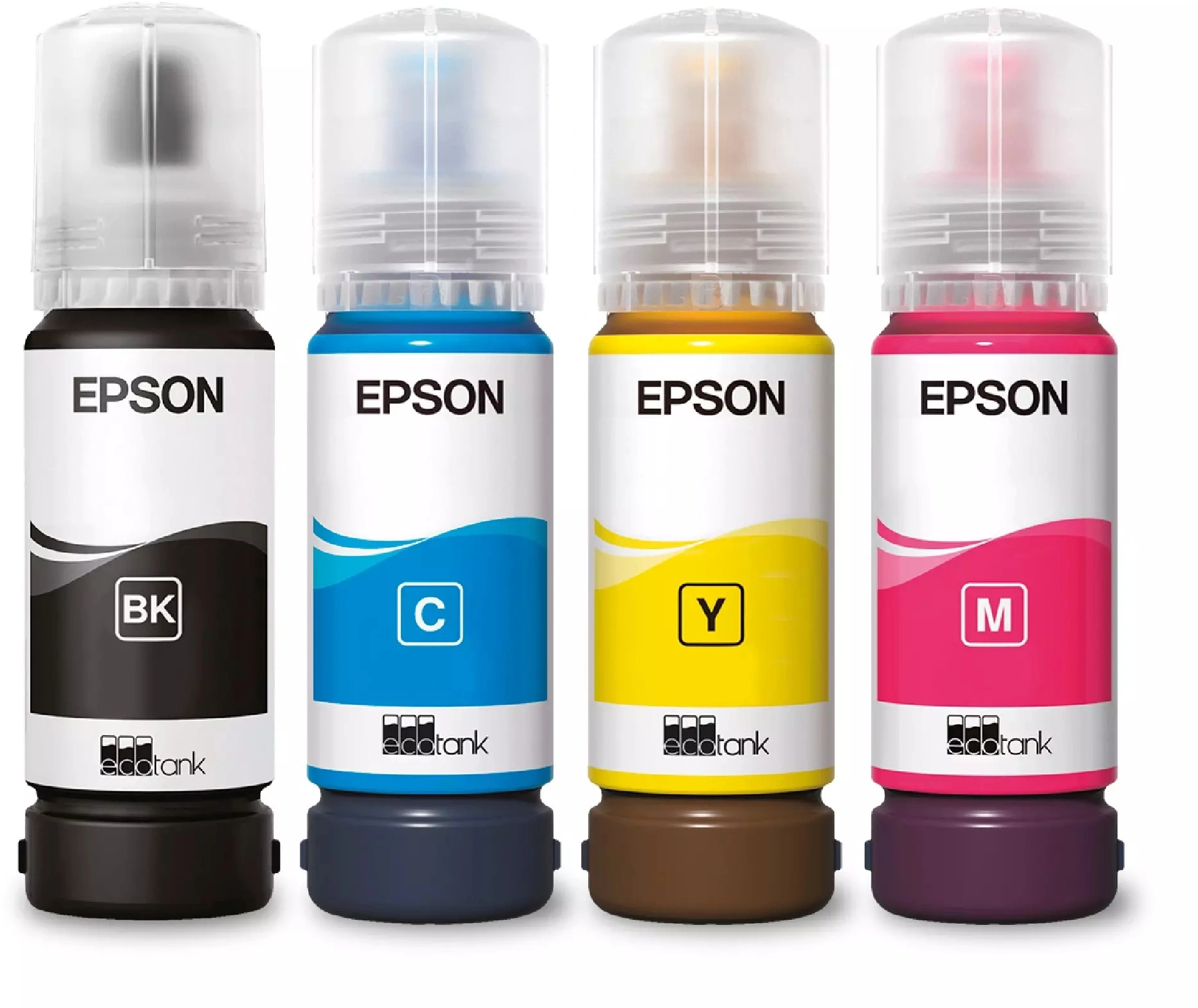 Картридж струйный Epson 103 C13T00S64A 4цв./голубой/желтый/желтый/черный для Epson EcoTank L3211, L3260, L3266, L3550, L3560, L1110, L1210, L1250, L3100, L3101, L3110, L3150, L3151, L3156, L3160, L3200, L3210, L3250, L3251, L3256, L5190, L5290, L529