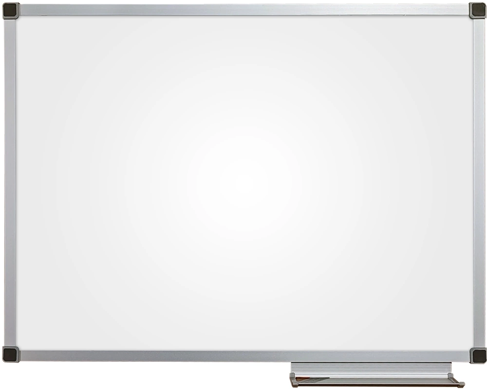 Доска магнитно-маркерная Silwerhof белый 45x60см алюминиевая рама