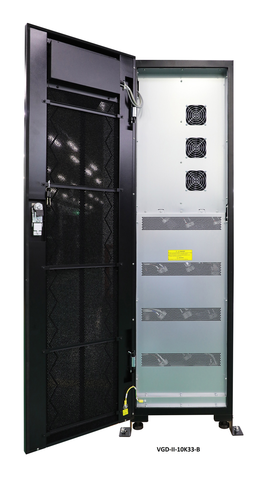 Источник бесперебойного питания Powercom VGD-II-10K33 10000Вт 10000ВА черный без батареи