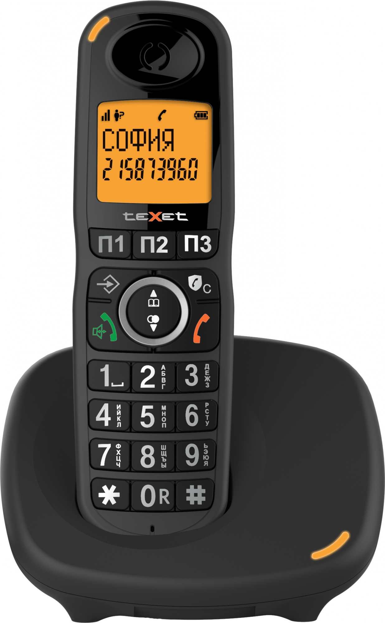 Р/Телефон Dect Texet TX-D8905A черный АОН