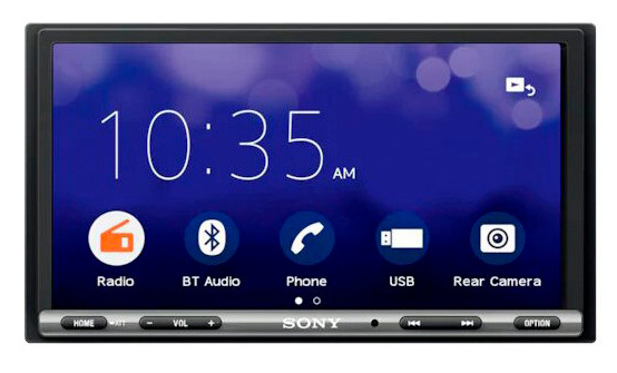 Автомагнитола Sony XAV-AX3250 2DIN 4x55Вт 6.95" ПДУ RDS