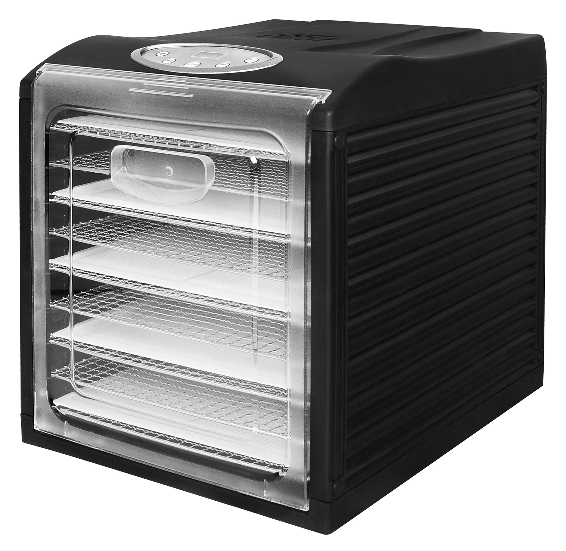 Сушка для фруктов и овощей Hyundai HYFD-1803 27под. 700Вт черный