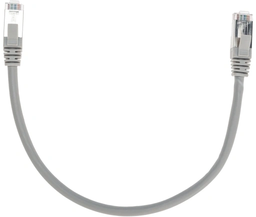 Патч-корд Rexant 02-0210-03 F/UTP RJ-45 вил.-вилка RJ-45 кат.6 0.3м серый LSZH
