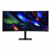 Монитор Acer 34" Nitro CZ342CURVbmiphuzx черный VA LED 1ms 21:9 HDMI M/M матовая HAS 3000:1 300cd 178гр/178гр 3440x1440 180Hz DP 2K USB 7.97кг