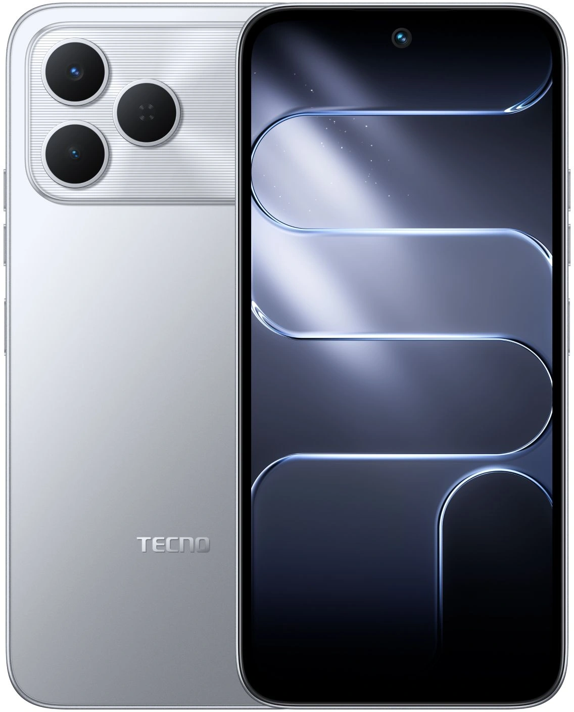 Смартфон Tecno Spark 50 256Gb 8Gb серый моноблок 3G 4G 2Sim 6.67" 720x1600 Android 16 50Mpix 802.11 a/b/g/n/ac/ax NFC GPS GSM900/1800 GSM1900 Protect FM microSD max2048Gb