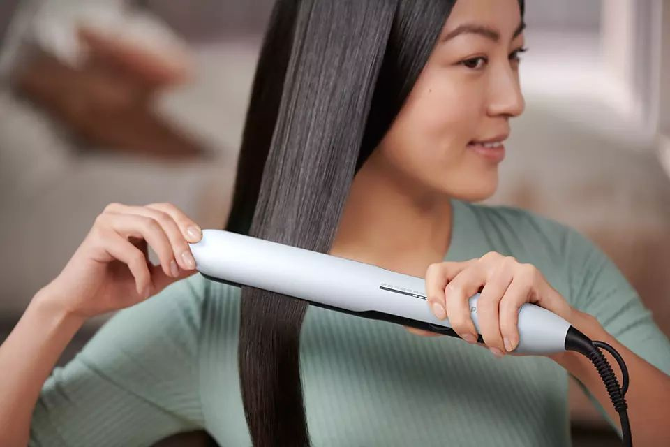 Выпрямитель Philips BHS520/00 53Вт черный/белый макс.темп.:230С покрытие:керамическое с арган.маслом