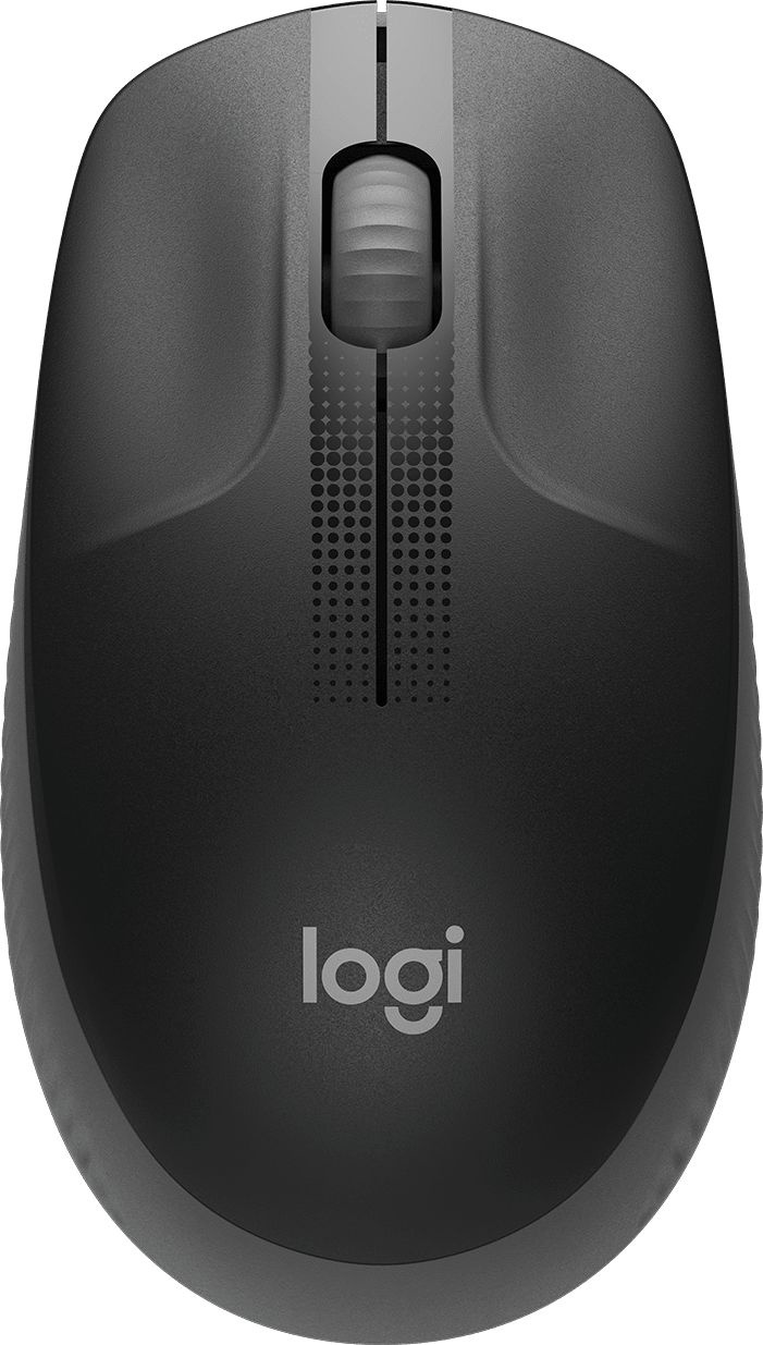 Мышь Logitech M190 черный/темно-серый оптическая 1000dpi беспров. USB 2but (910-005913)