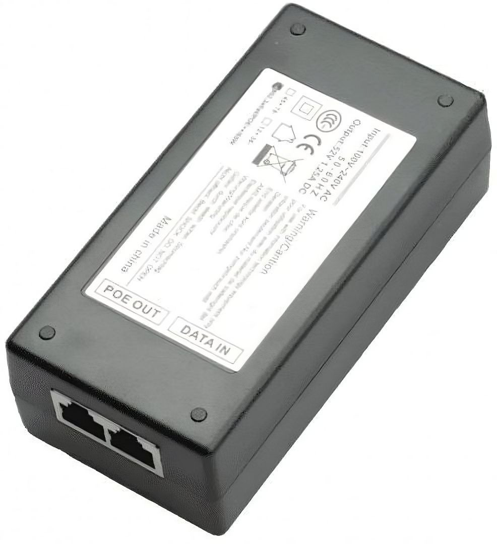 Инжектор PoE Trassir TR-I65WPoE+ 10/100/1000BASE-T 30Вт 100-240В(АС)