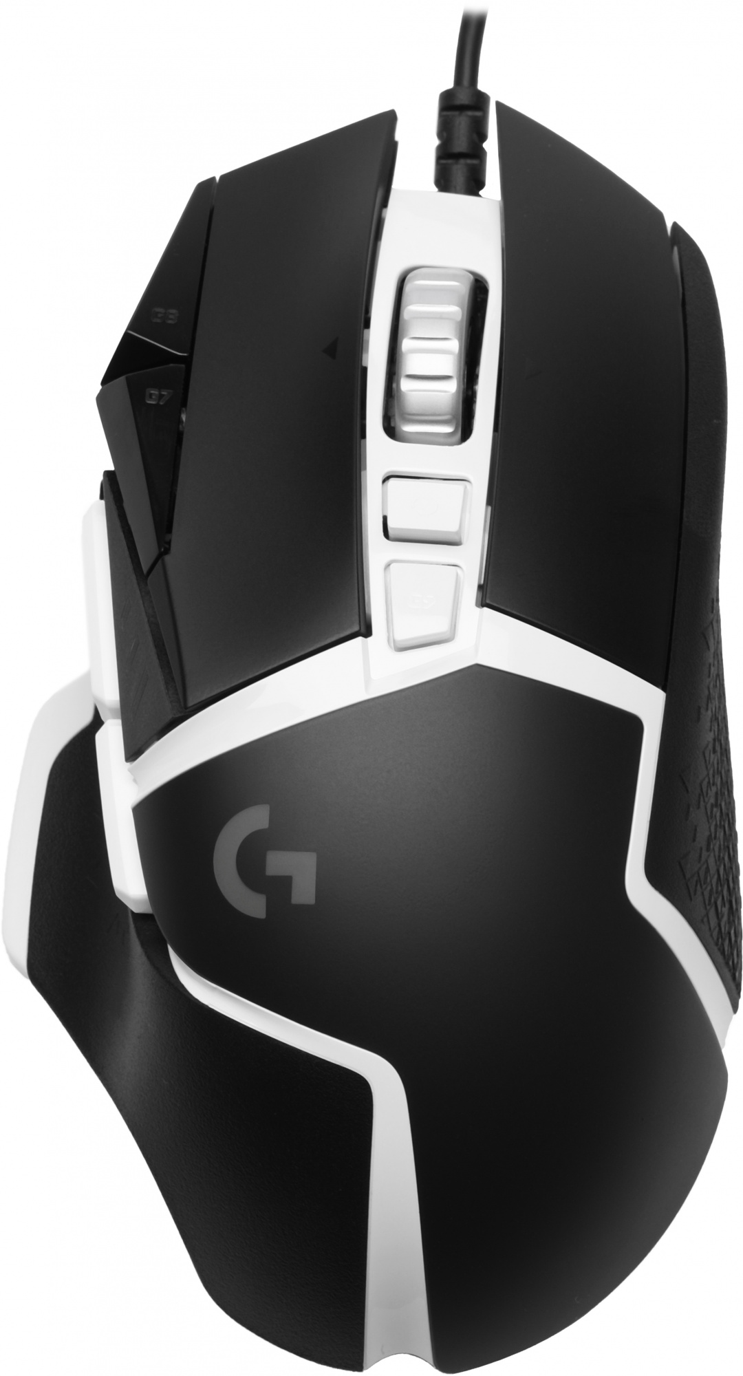 Мышь Logitech G502 SE Hero черный/белый лазерная 16000dpi USB 11but (910-005732)