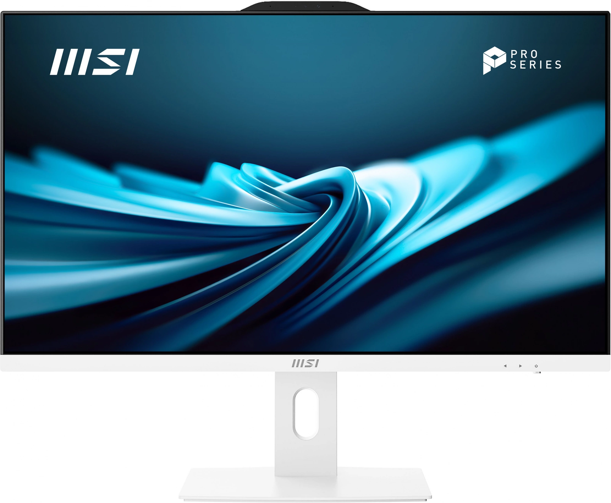 Моноблок MSI Pro AP272P 14M-664XRU 27" Full HD i7 14700 (2.1) 16Gb SSD512Gb UHDG 770 noOS GbitEth WiFi BT 120W клавиатура мышь Cam белый 1920x1080