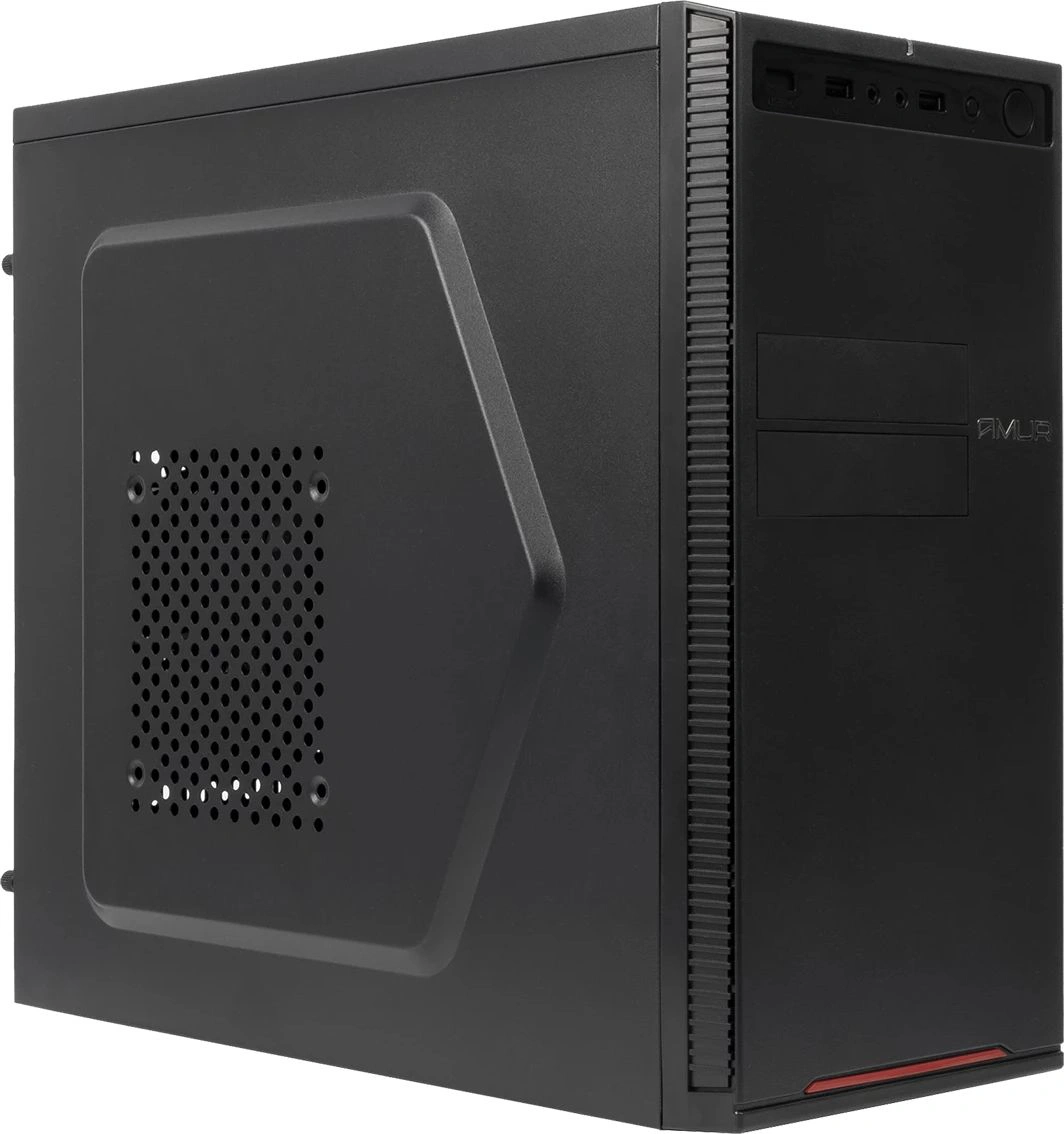 ПК Amur Нарвал A5А12 MT Ryzen 3 PRO 4350G (3.8) 8Gb SSD256Gb RGr FreeDOS GbitEth 400W мышь клавиатура черный (2105149)