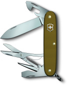 Нож перочинный Victorinox Pioneer X Alox LE 2024 (0.8231.L24) 93мм 9функц. коричневый без чехла подар.коробка