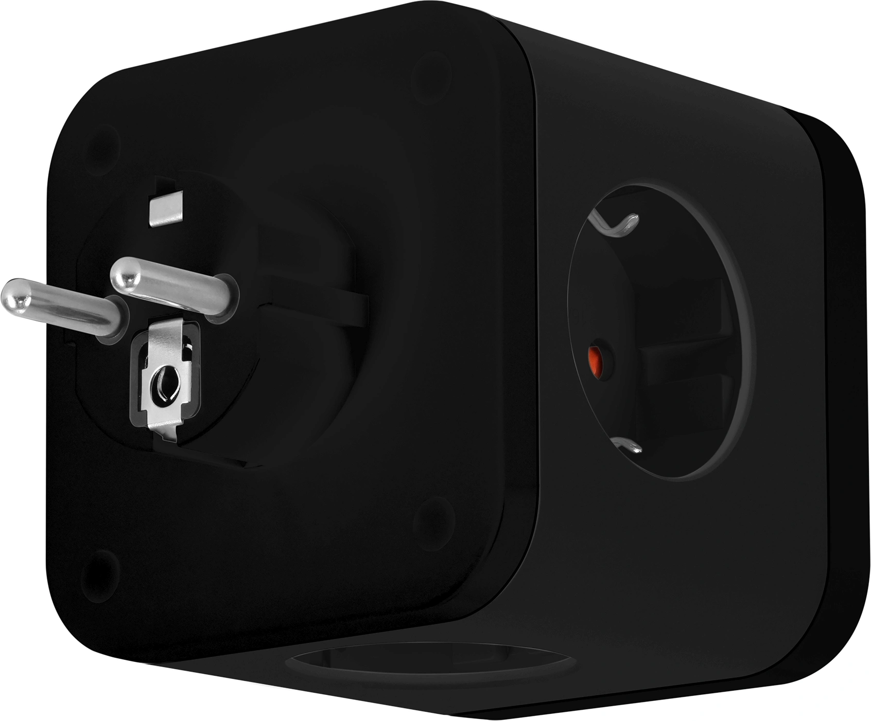 Сетевой разветвитель Buro BU-PW3UC-B (3 розетки) черный (коробка)