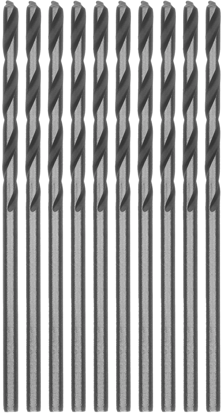 Сверло Сибртех 72220 по металлу Д=2мм Дл=49мм (10пред.) для дрелей