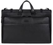 Сумка портплед Piquadro Modus Special PA4344MOS/N черная натур.кожа