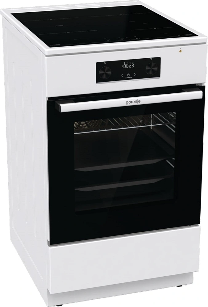 Плита Электрическая Gorenje GEIT5C60WPG белый стеклокерамика (без крышки)