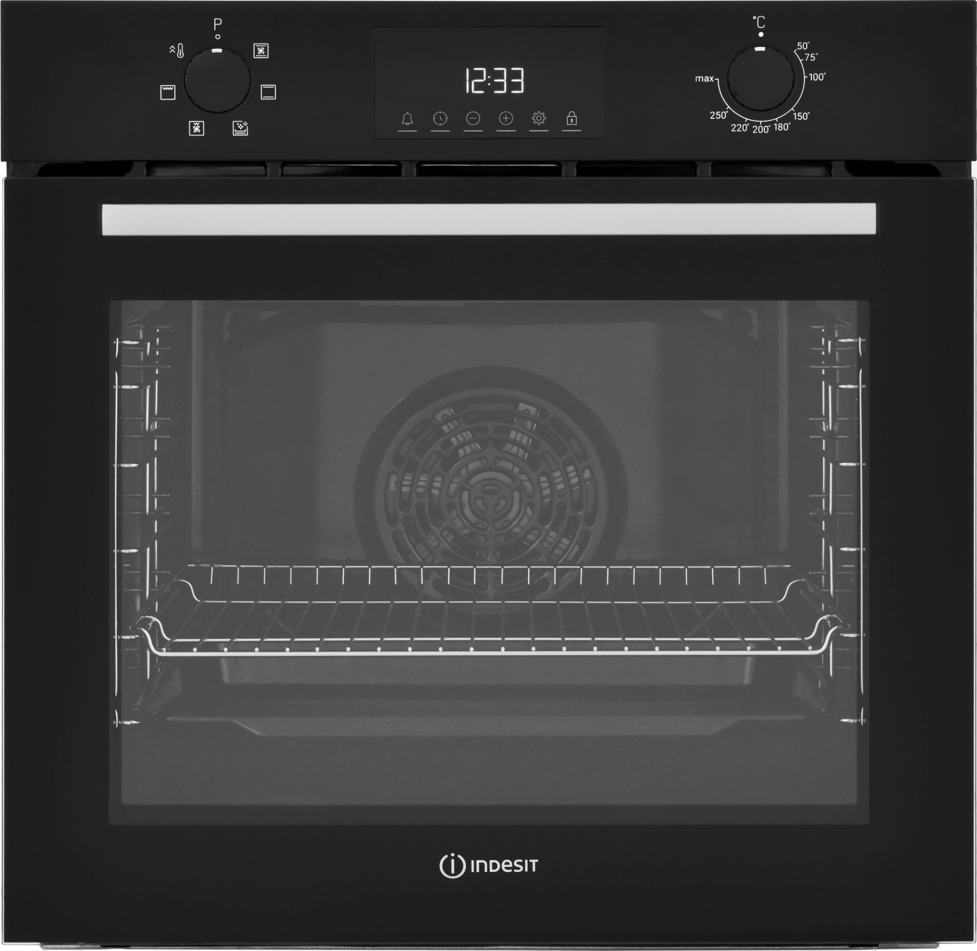 Духовой шкаф Электрический Indesit IFE 3644 J BL черный